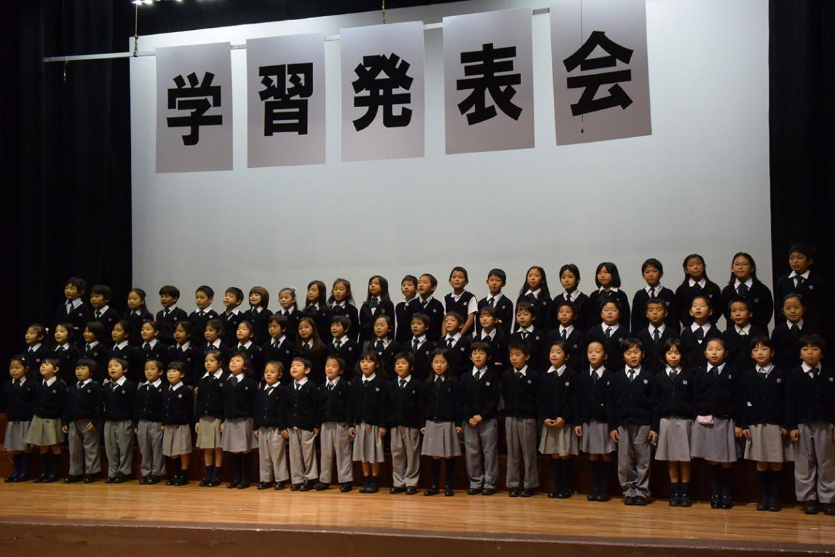 日本コースの学習発表会