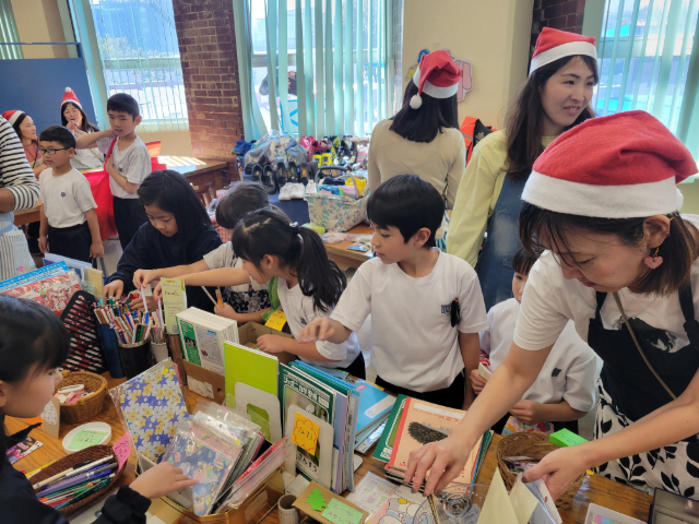 PTAバザーの様子