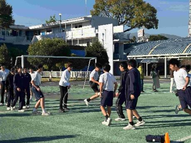 縄跳び大会　大縄チャレンジ