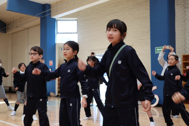 ４年生「みんなでやってみよう」