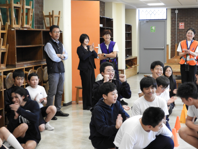 中学部集会２