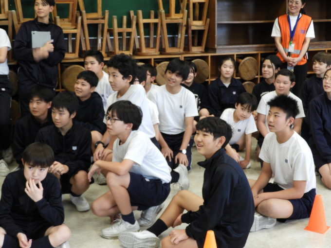 中学部集会４