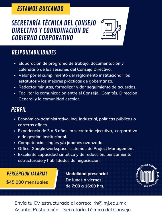Vacantes Liceo